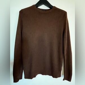 J. Crew Men's Brown Crewneck Sweater